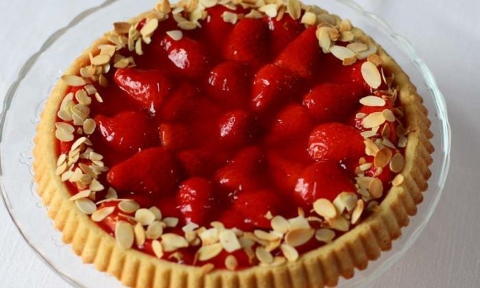 Erdbeerkuchen