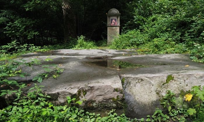 Ein besonderes Ausflugsziel in der Wahner Heide: Der Ringelstein.