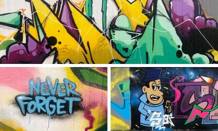 Streetart Gallery an der Geldernstraße © Christina Bacher