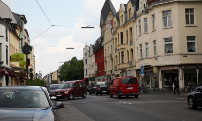 Verkerschaos auf der Berrenratherstraße © Hanka Meves-Fricke
