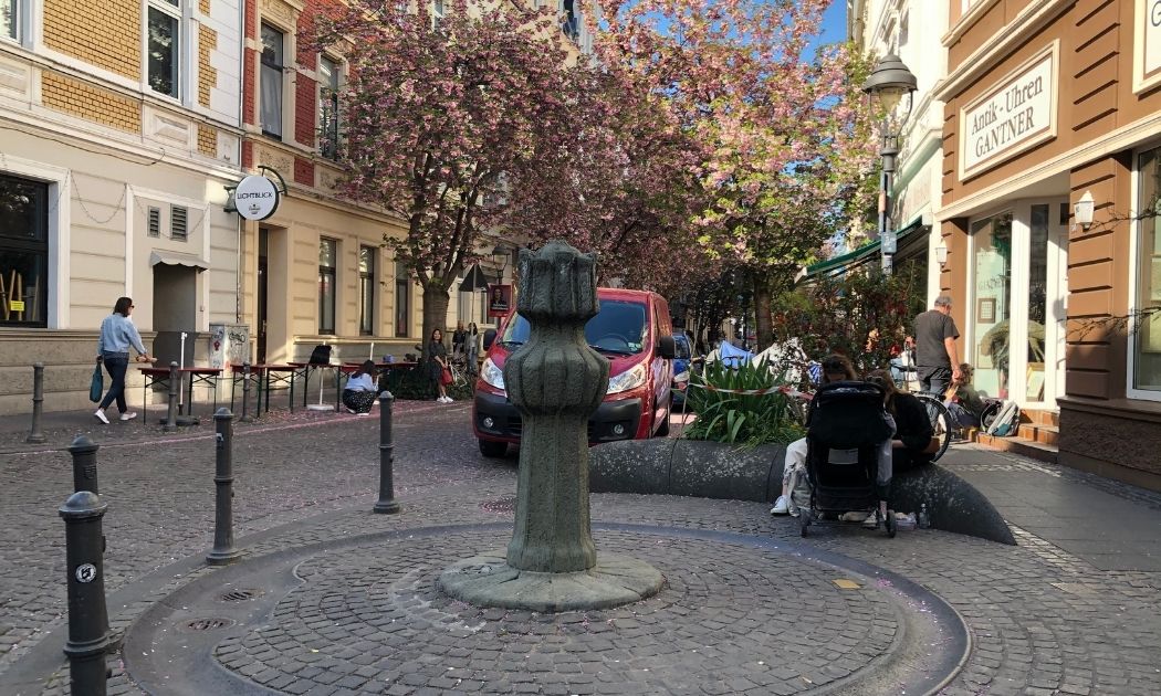 Der Altstadt Brunnen ist im Moment nicht in Betrieb