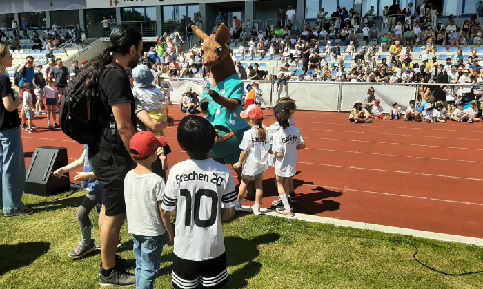 Karla Känguru beim Kölner KinderSportFest 2023