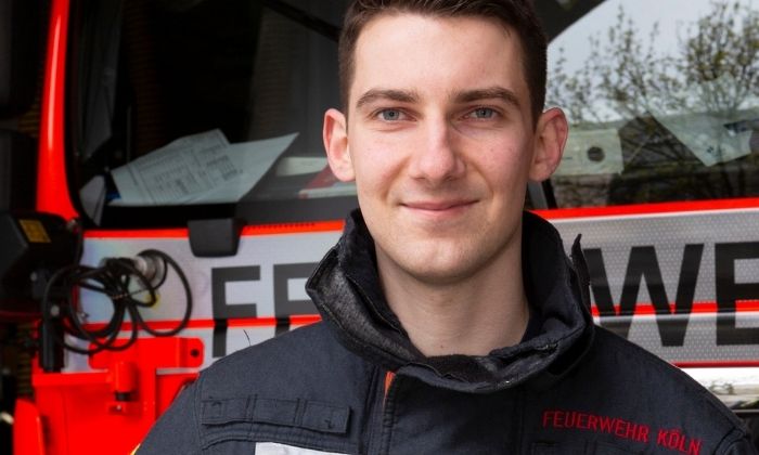 Brandmeister Malte Bahr © Sonja Hoffmann