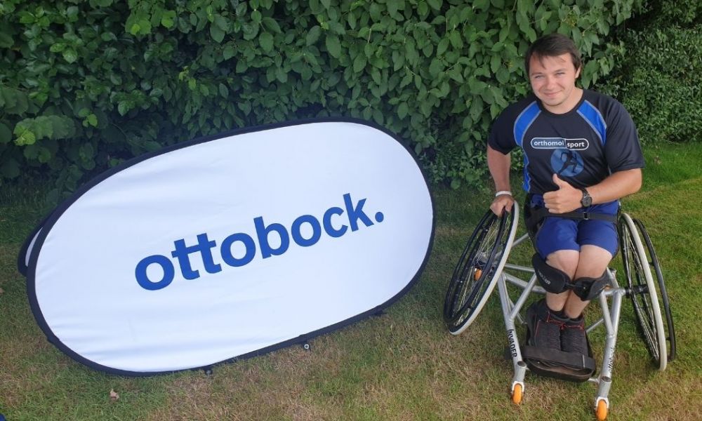 Rollstuhl-Tennisspieler Toni dittmar © privat