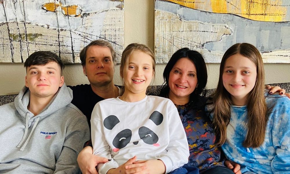 David, Thomas, Martha, Galina und Clara aus Köln &#40;v.l.n.r.&#41; © Privat