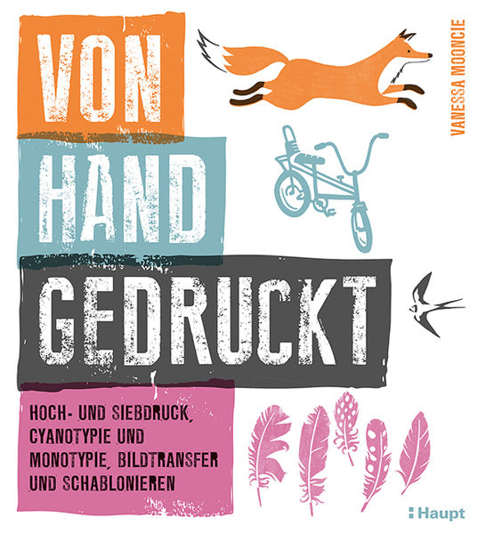 Buchcover Von Hand gedruckt