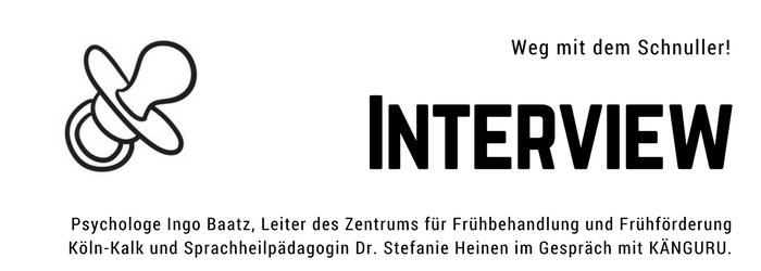 Interview zum Thema Schnuller