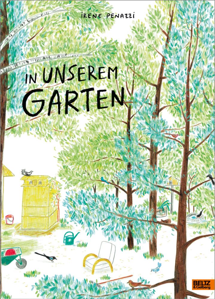 Cover in unserem Garten