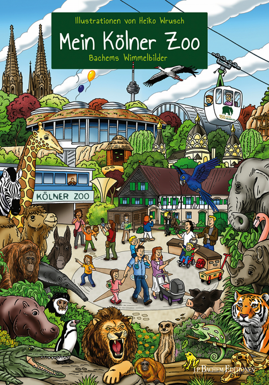 Buchcover: Mein Kölner Zoo © Bachem Verlag