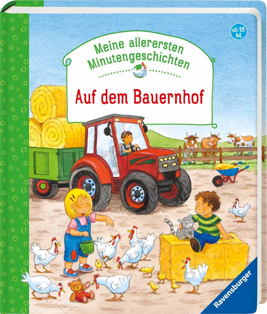 Buchcover: Meine allerersten Minutengeschichten – Auf dem Bauernhof © Ravensburger Verlag
