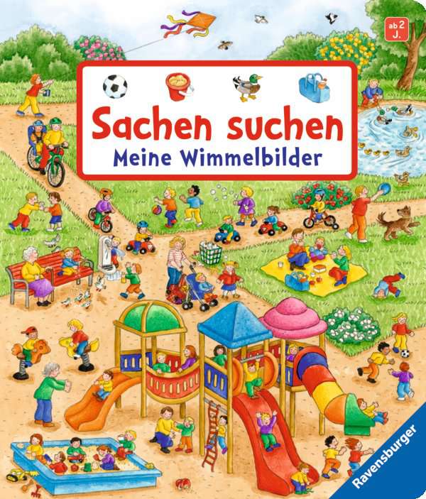 Buchcover: Mein großes Sachen suchen © Ravensburger Verlag