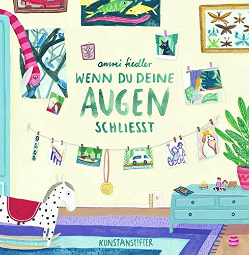 Buchcover: Wenn du deine Augen schließt © Kunstanstifter Verlag